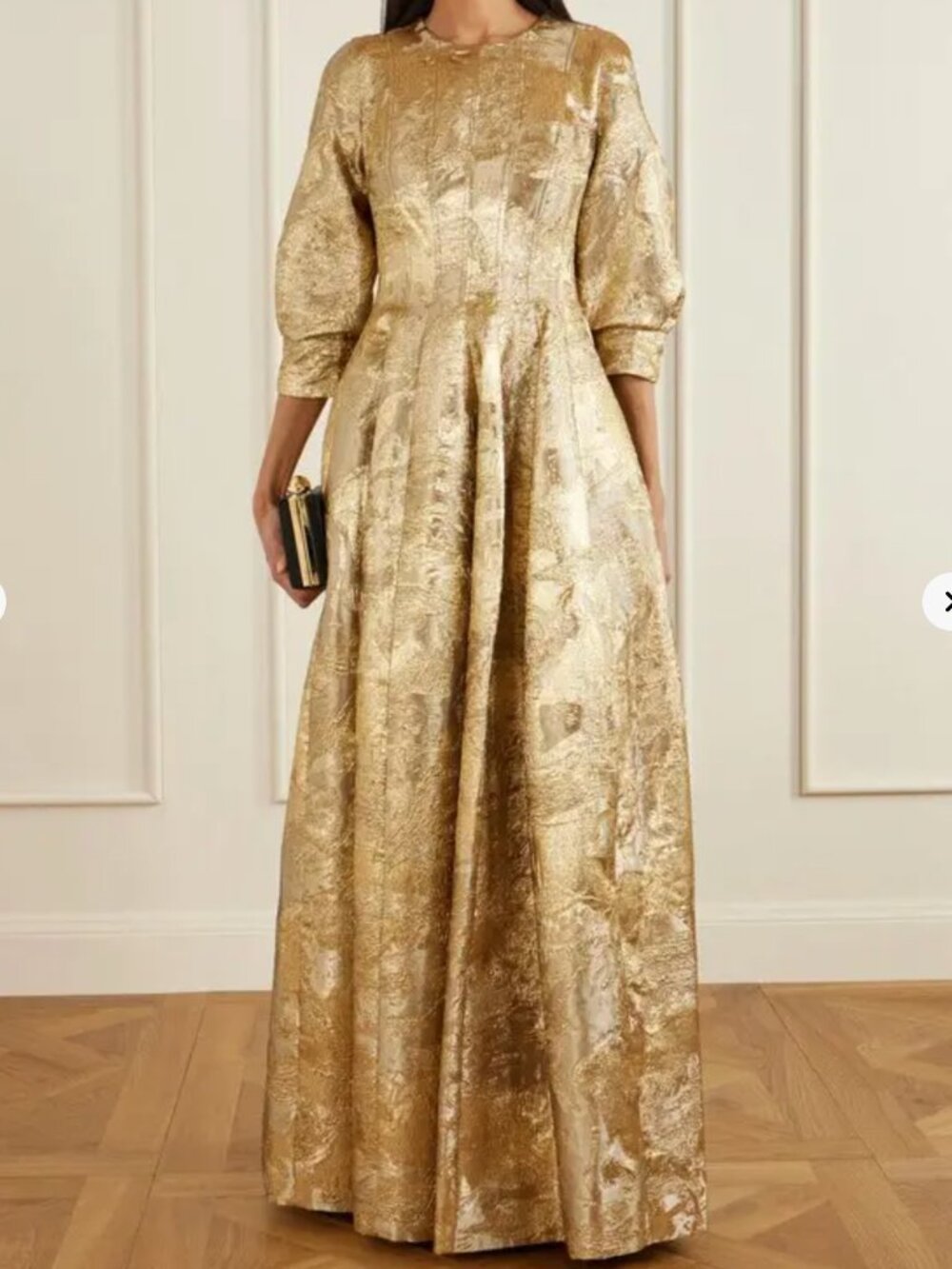NWT SIMKHAI Claravelle Jacquard Gown Size 8 - Picture 4 of 7